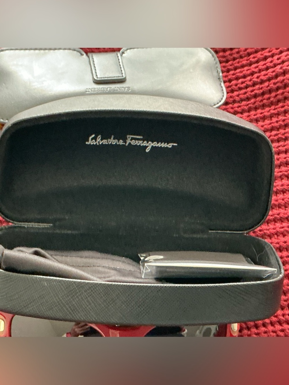 Salvatore Ferragamo SF814S 631 54-18-135 Women’s Red Coral Sunglasses New - Picture 2 of 11